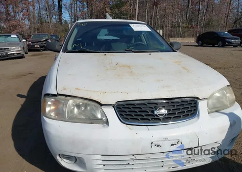 2002 Nissan Sentra Gxe z USA, uszkodzony, nr VIN 3N1CB51D02L679640